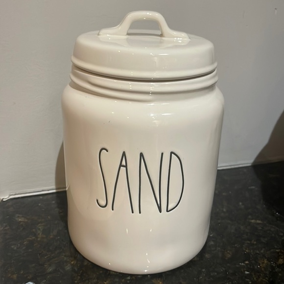 Rae Dunn - SAND - canister - Picture 1 of 6